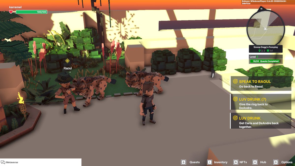 f_fail4's tweet photo. @TheSandboxGame I just participated in the daily #SandboxAlphaS2Contest for a chance to earn up to 1,000 $SAND! Starting March 21 - Find Martha in the Snoop Dogg Mansion. Check out my screenshot below!
👇 #SandboxAlphaS2 Two Martha? What? https://t.co/A33XWiLpv5