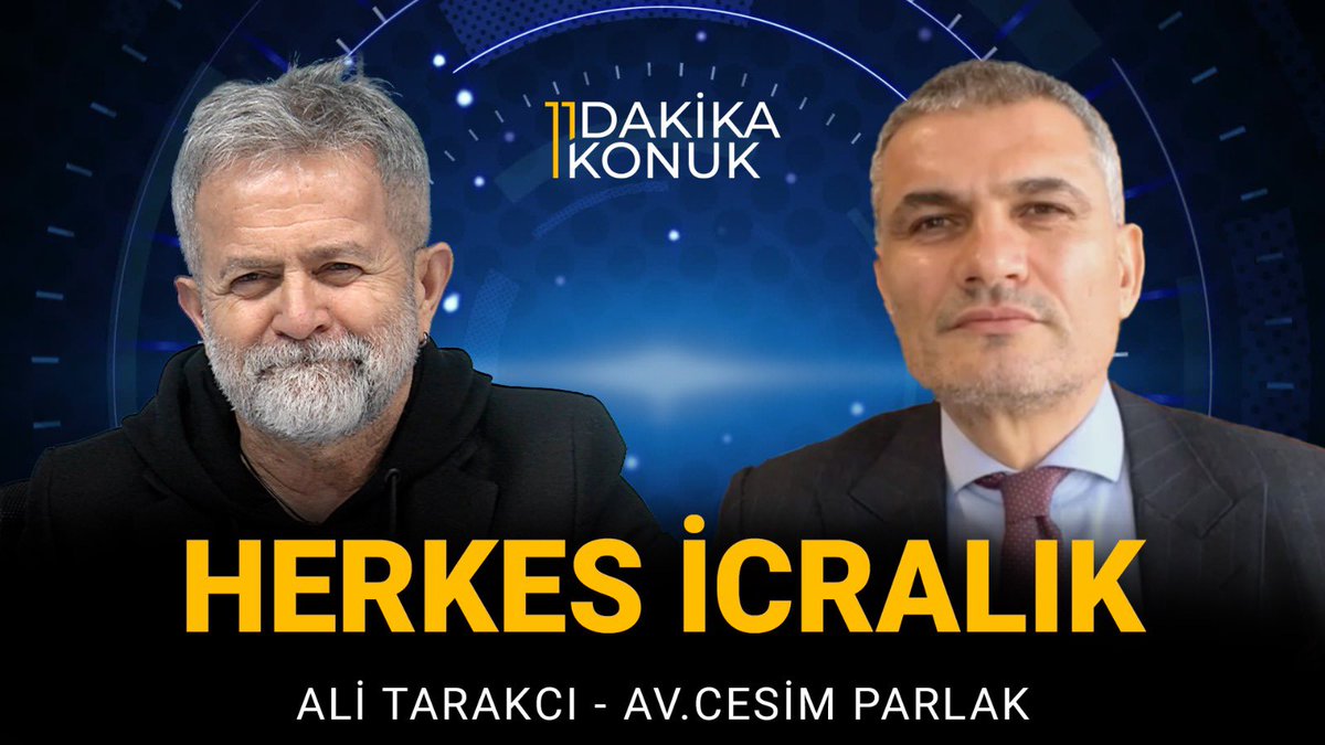 📌 İcra dairelerindeki dosya sayısı rekor kırdı! Tam 24 milyon insanın dosyası icra takibinde

Saat 21:00’da Av. Cesim Parlak ‘11 dakika 1 konuk’ta sizler için değerlendirecek
  
İzlemek için⬇️
youtu.be/W4KqjkDwoq4

#mahkeme #icra #haciz #adliye #UYAP #adaletbakanlığı #iflas