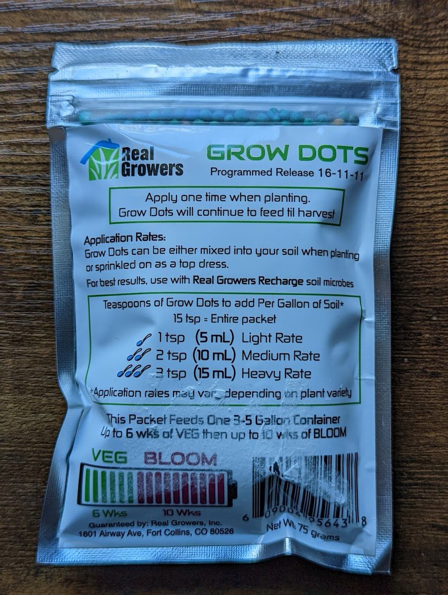 johnkush42's tweet photo. Got my first pack of #GrowDots.  Excited to try these out on my next grow.
#DudeGrows #RealDGC #DGC https://t.co/6cOV36JQEI