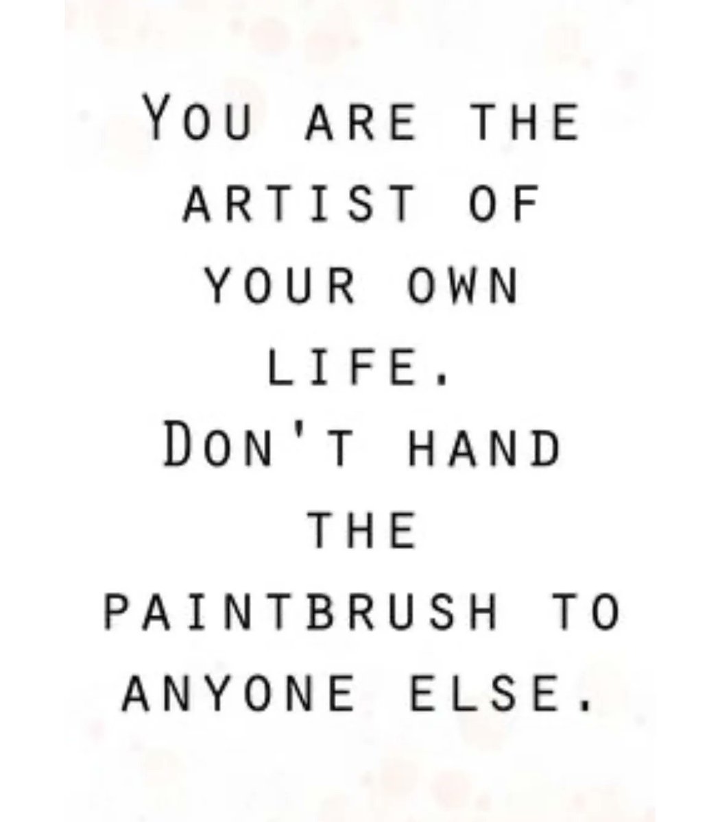 Be your own artist…. #MotivationalQuotes #monslay #motivationalmonday