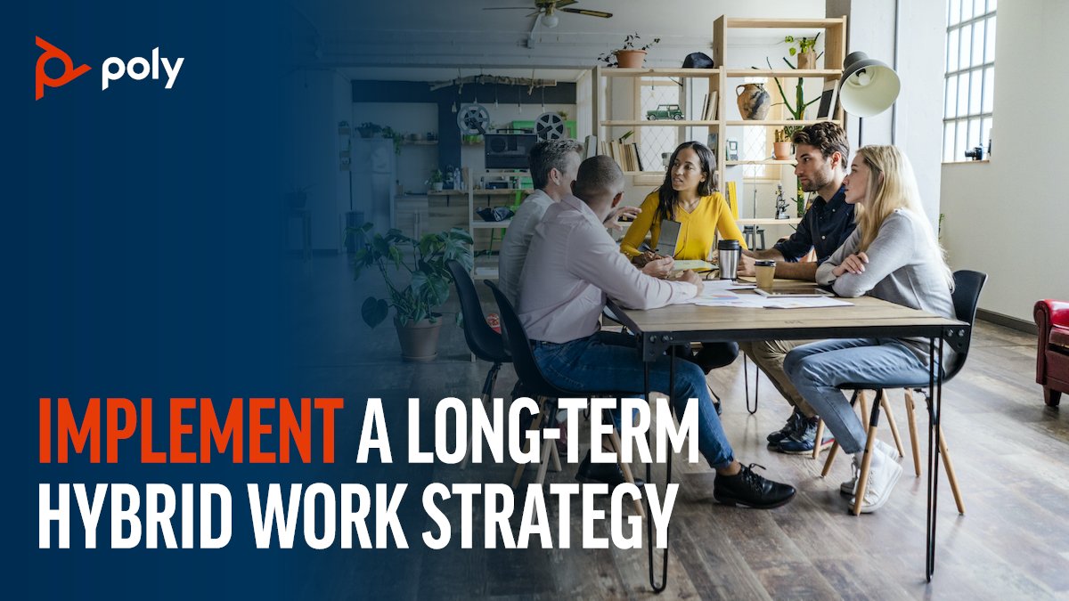 According to our new report "Recruit, Retain &amp; Grow", 37% of organizations are prepared for #hybridwork only in the short term. 

A flexible and effective hybrid strategy is essential.

Download the report to learn more. 👉  bit.ly/3qiW9kt
#MeetingEquality #EC22