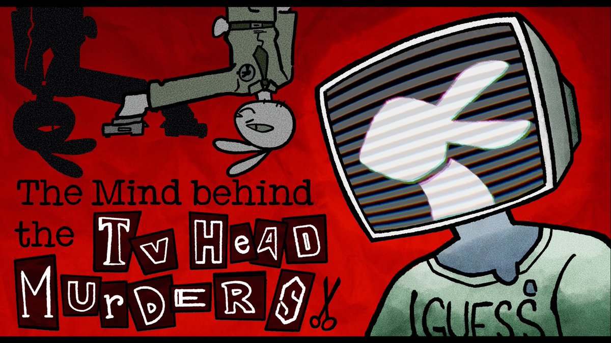 GamebearArt's tweet photo. Barricade the doors and lock your windows, who knows who this maniac could be?
~
Organized by one (or many?), seemingly innocent people are being found dead with a TV strapped to their head. Playing on the screen are all the lies they told in life
~
#occomic #furryoc #slashercore https://t.co/8SIAXRyh2e