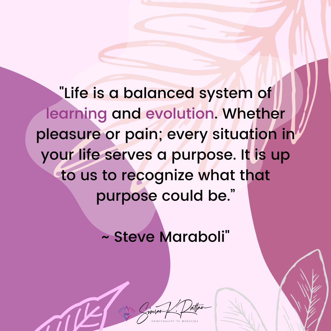 DrSimranRattan's tweet photo. How do I stay purposeful?  Our spirit longs to have a #purpose. It is an essential need of the Spirit.

We want to feel as though we are contributing to something greater than ourselves. To wake up in the morning and have a reason to be. https://t.co/fYBTzBBgdU