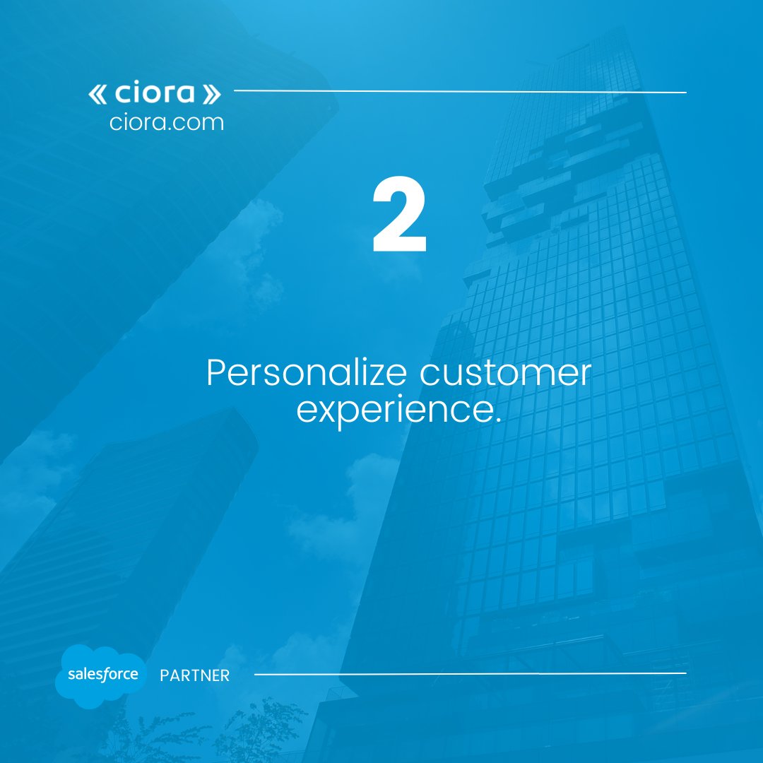 ciora_solutions's tweet image. Companies who are adept at harnessing the power of data are able to tailor consumer experiences, give value, and actually listen to the needs of their customers. Remember that little, personal touches can create or destroy a long-lasting customer relationship.

Learn more about