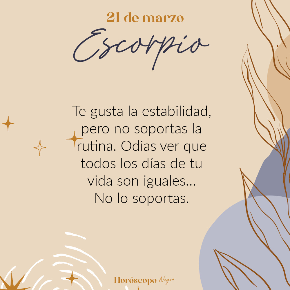✨♏✨ #escorpio #horoscoponegro
