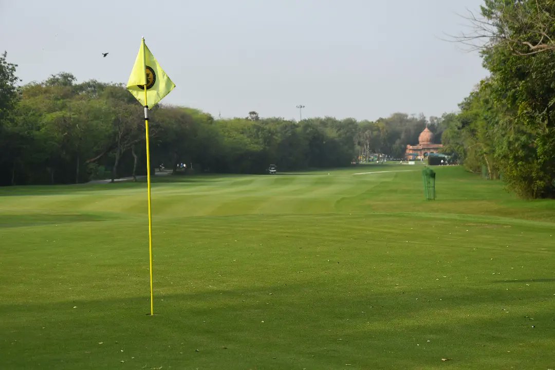 pgtofindia's tweet photo. A look at the famed #delhigolfclub hosting @TheDGCOpen @asiantourgolf this week.

#thedgcopen to be 1st international event to be staged in India since Nov 2019 &amp; 1st international event to be played at the DGC since the redesign of the course by #garyplayerdesign.

@garyplayer https://t.co/FYOuSLQ3oS