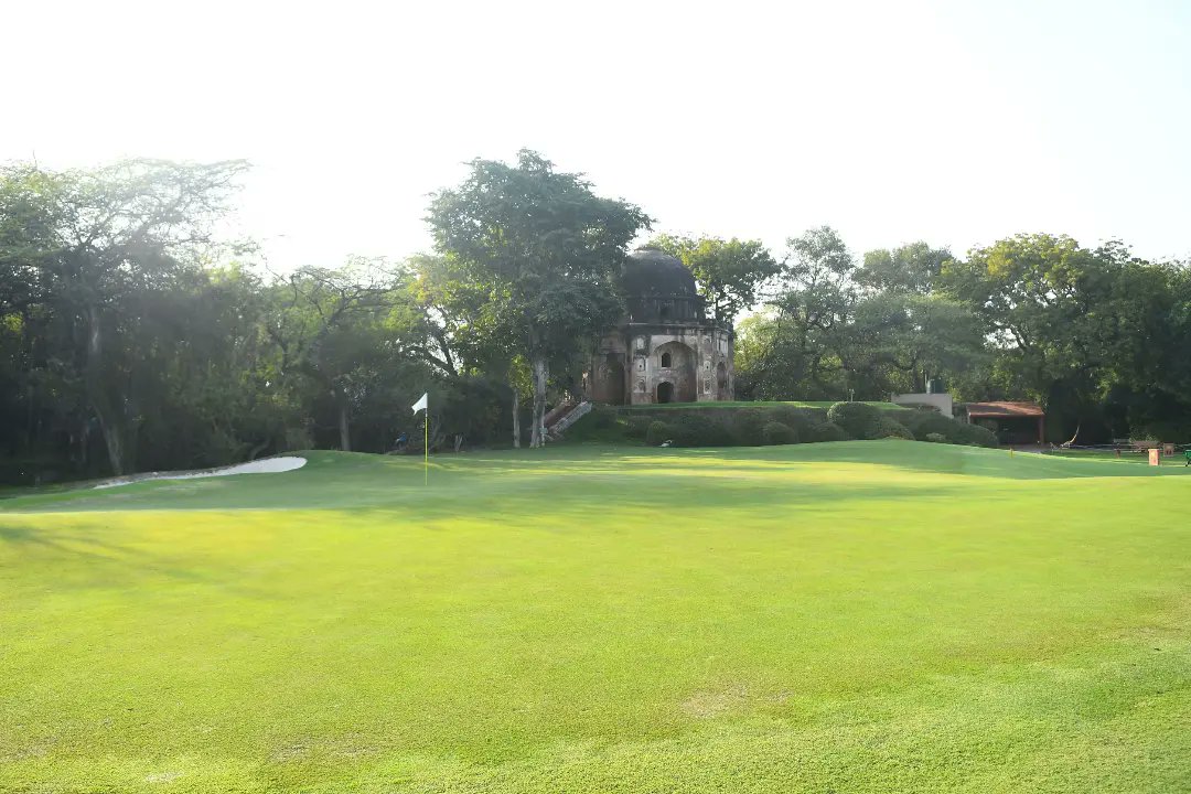 pgtofindia's tweet photo. A look at the famed #delhigolfclub hosting @TheDGCOpen @asiantourgolf this week.

#thedgcopen to be 1st international event to be staged in India since Nov 2019 &amp; 1st international event to be played at the DGC since the redesign of the course by #garyplayerdesign.

@garyplayer https://t.co/FYOuSLQ3oS