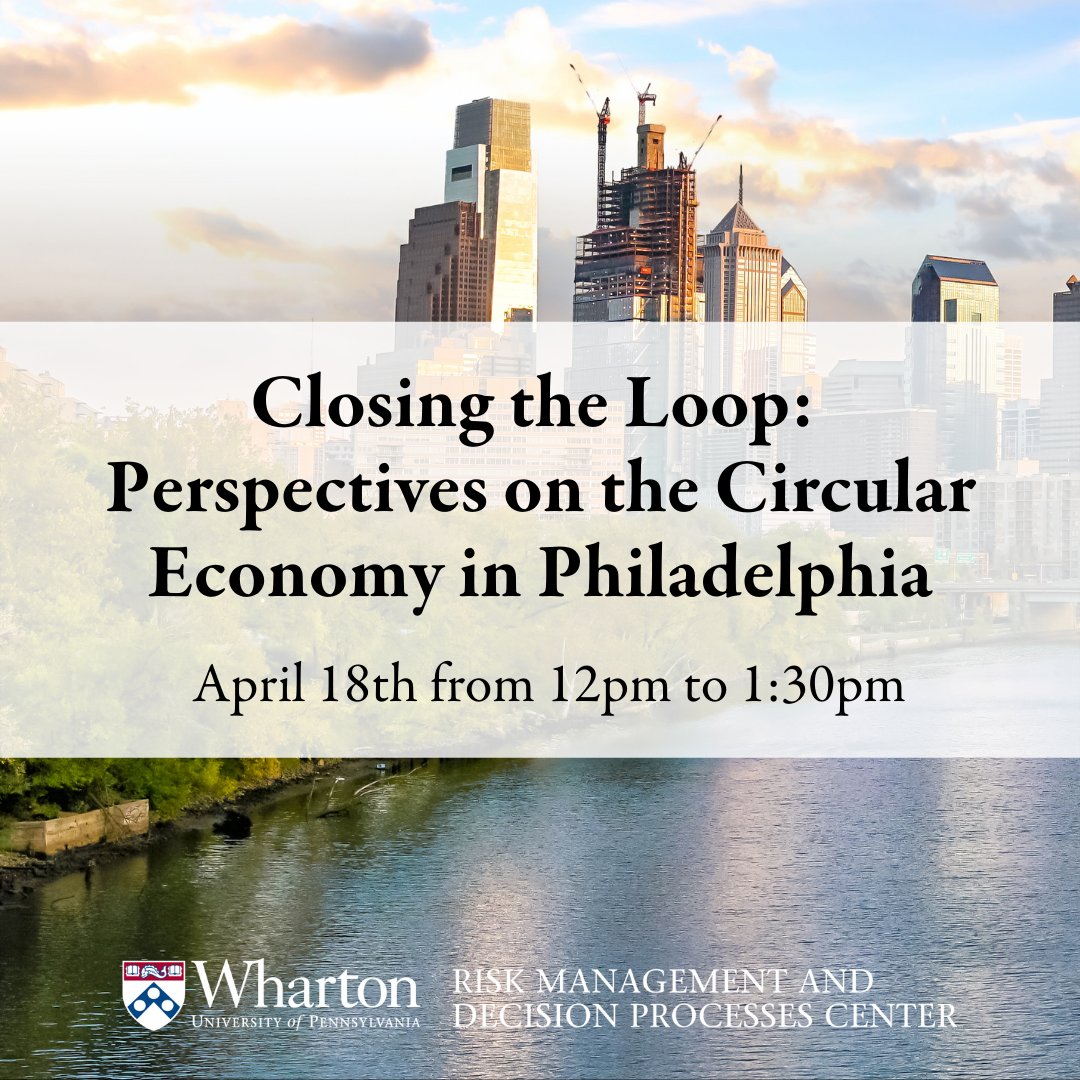 Wharton Risk Center tweet media