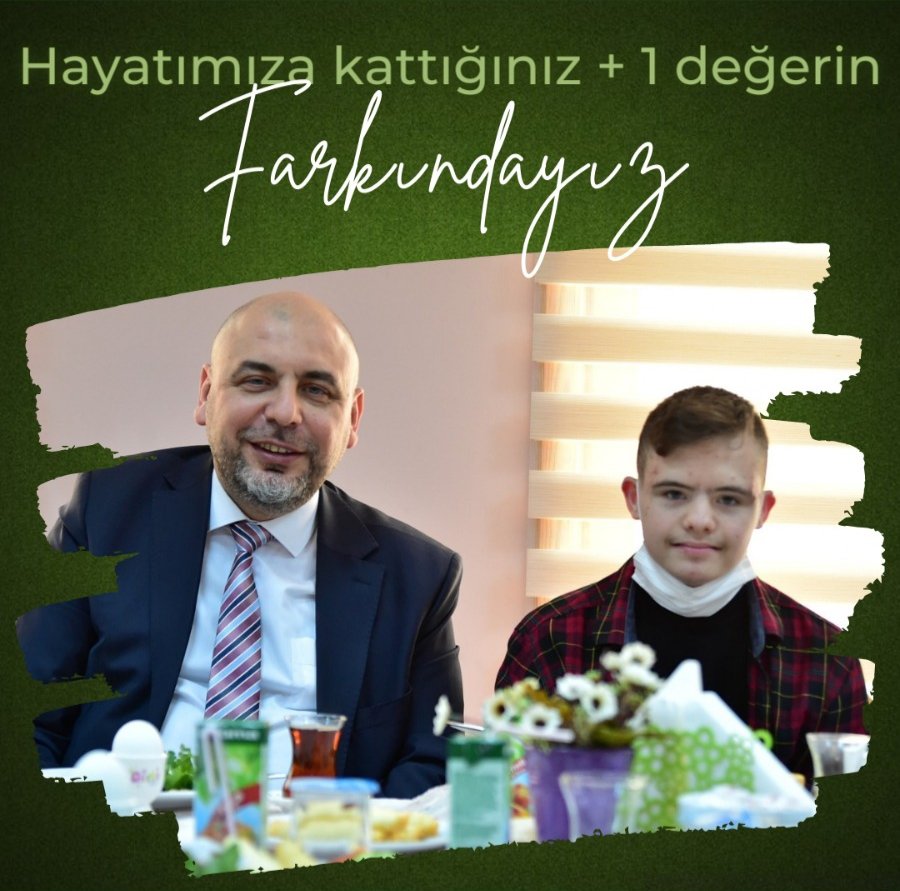 📌 Hayatımıza kattığınız + 1 değerin farkındayız. 

21 Mart #DünyaDownSendromu Farkındalık Günü