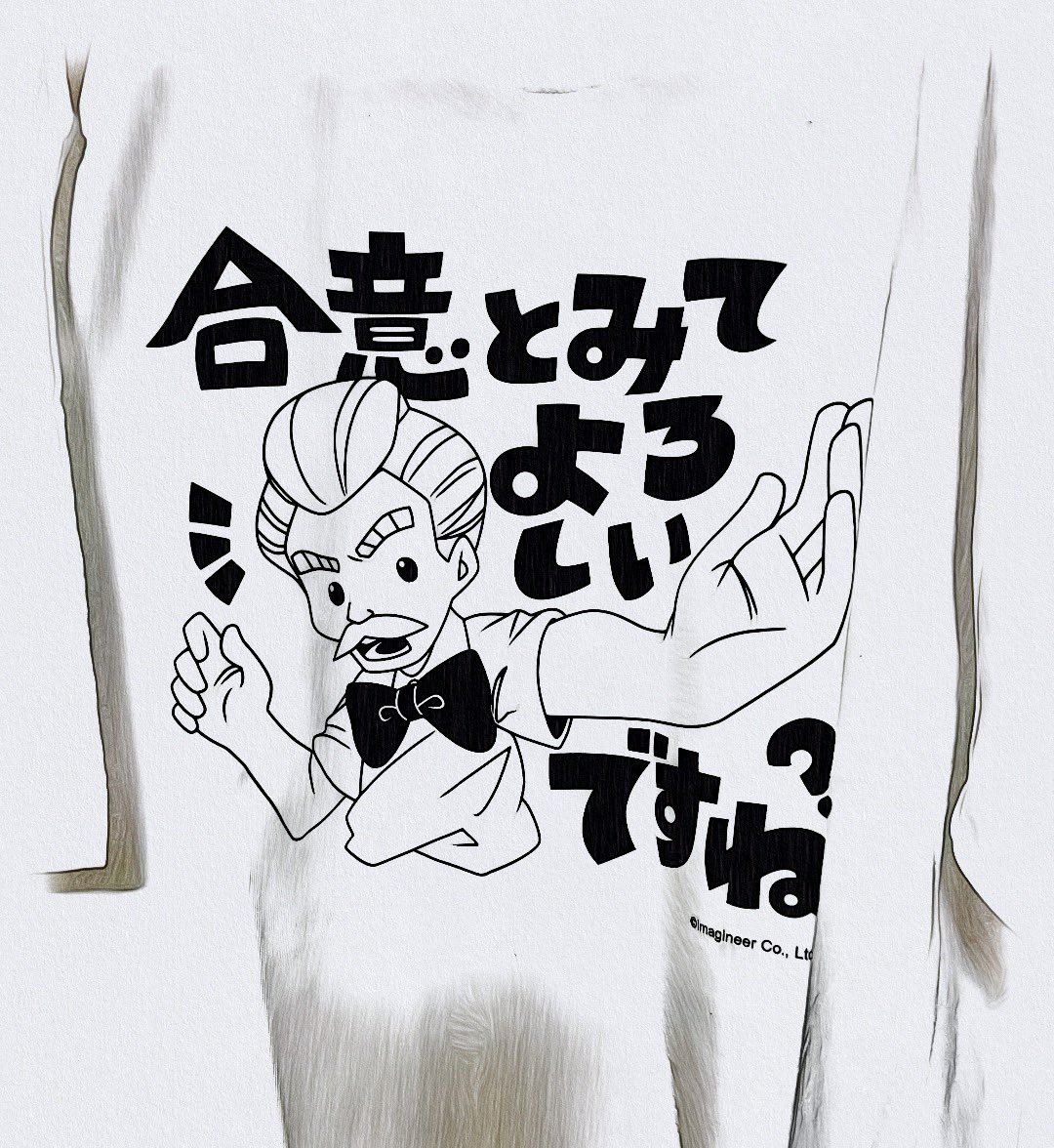 わーーーー!メルのダボTコレクション増えたみゅー!

ミスターうるち👨‍🦳
「合意とみてよろしいですねー?‼️」

#メダロット 