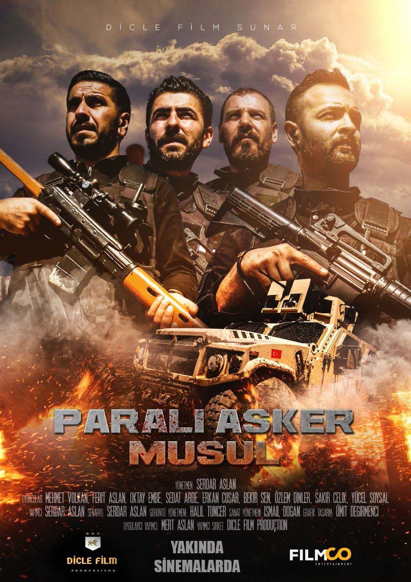 PARALI ASKER MUSUL is now avaliable on FILMCOTR..                                          Yakında Sinemalar da..

filmcotr.com

#movie #movietime #film #filmreplikleri #filmmaking #turkishmovie #content #distributor #filmcotrentertainme