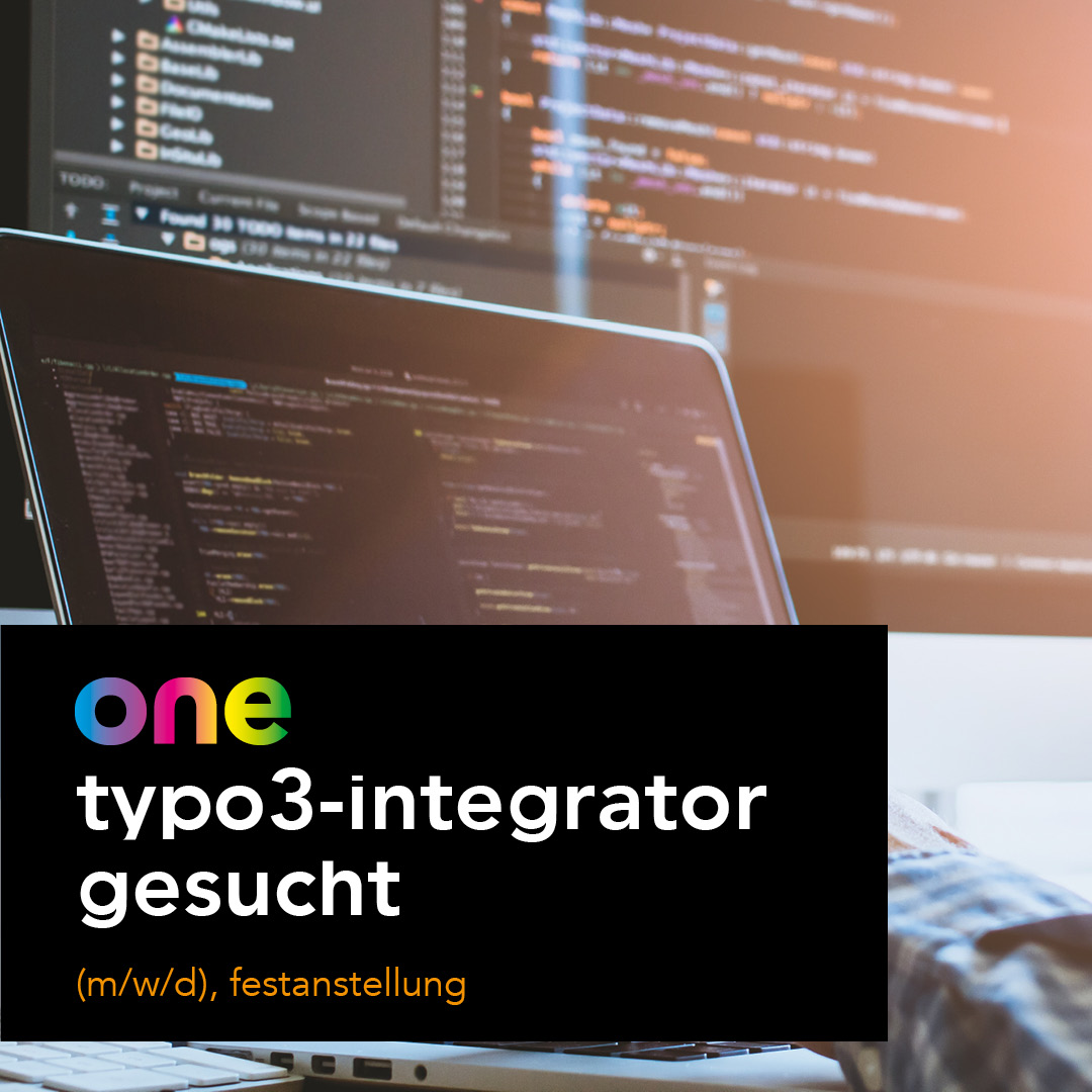 magge73's tweet photo. Join our crew! Wir suchen ab sofort eine:n TYPO3-Integrator:in zur Festanstellung in Vollzeit oder Teilzeit – flexibel vor Ort und remote.

👉 https://t.co/RQCGDVnUf6

#onemedialis #oneagency #oneteam #giessen https://t.co/VBdlW4X1rX