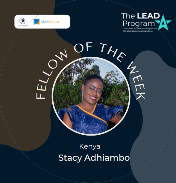 studentshubgh's tweet image. Congratulations to our fellow of the week Stacy Adhiambo👏 .

Stacy Adhiambo is from Kenya. She graduated with Bachelor of Science in Basic science with IT and majored in Botany from Maseno University, Kenya.
#leadprogram #studentshubgh #meetmentors
