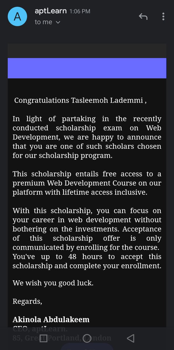 Lademmi's tweet image. Got mine 🎉🎉🎉🎉
@Kynsofficial thank you❤️ God bless #CodeWithAgbaAkin