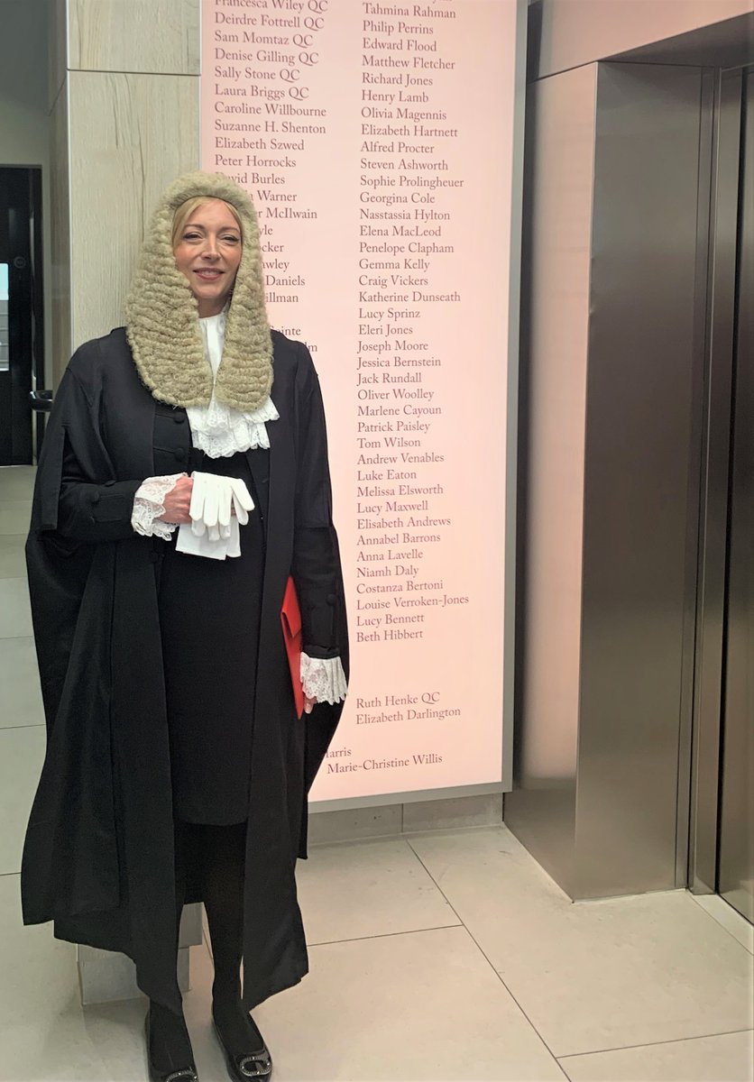 Many congratulations to Laura Briggs QC who has been sworn in as Silk today at a ceremony at Westminster Hall. 

Everyone at <a href="/1GCFamilyLaw/">1GC Family Law</a> is delighted to celebrate this achievement with her.

#silksday2022 #silkday #newsilk