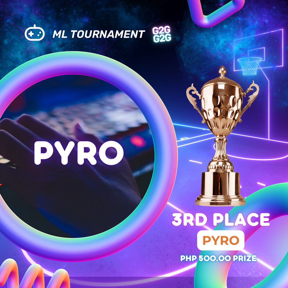 Game2Give2021's tweet photo. 3rd Place | Pyro!🥉 🔥🔥🔥 https://t.co/3UWxQcSu1j