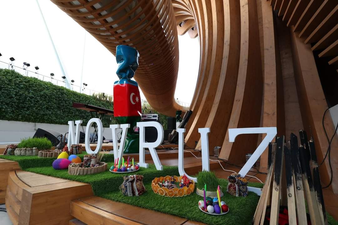 #AzerbaijanPavilion at @expo2020dubai, which is coming to an end, is experiencing another influx of visitors during the #Novruz holiday. Events organized in connection with the Novruz holiday and the expositions in the pavilion were met with great interest. 

#expo2020dubai