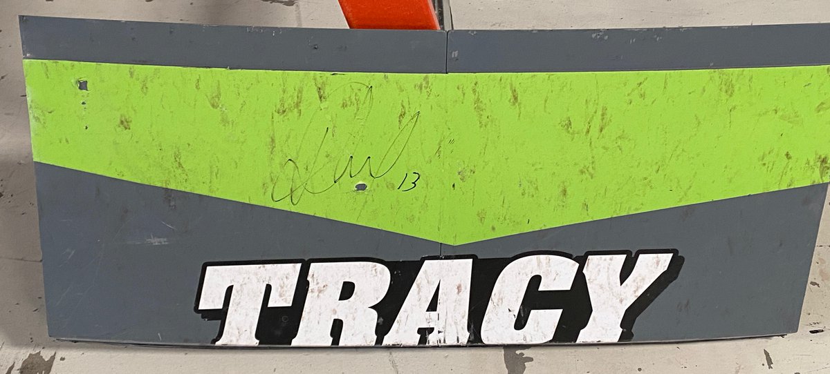 SRXracing's tweet photo. May we interest you in a..
✨𝓰𝓲𝓿𝓮𝓪𝔀𝓪𝔂✨
A SIGNED front bumper nameplate off of Paul Tracy's car that saw PLENTY of action last year - and it can be yours!
- Follow @SRXRacing
- Retweet this tweet
- Tag Two Friends
Winner announced on Friday, March 25. Good luck! 🤩 https://t.co/WVuYcJjeku