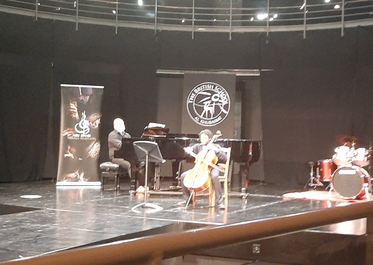 BSAKsecHead's tweet photo. An afternoon listening to outstanding musicians @BSAKmusic @BSAKAbuDhabi is an afternoon well spent 💙#AbuDhabiYoungMusician #ADYM https://t.co/fbXJ7dJT2p