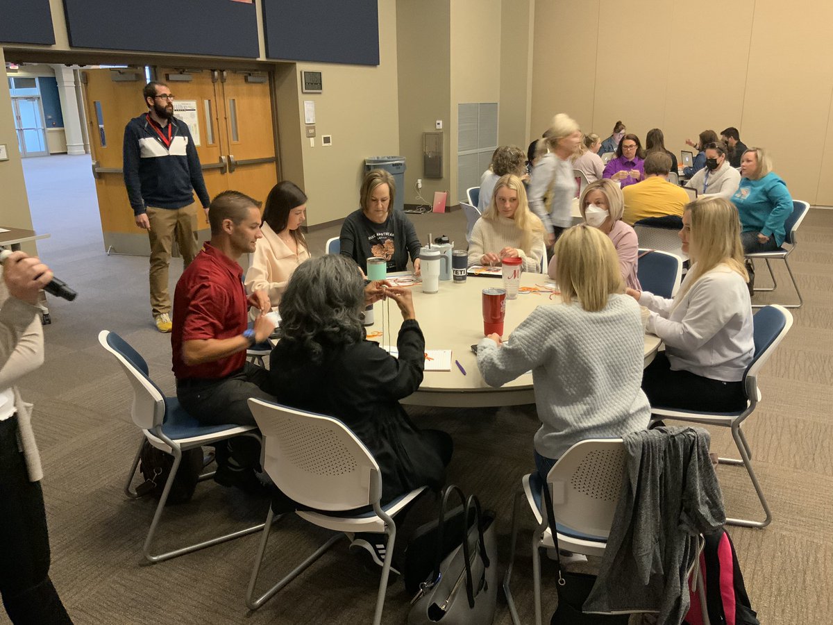 Building Scarborough’s rope <a href="/BlueIdcs/">Blue Valley Elementary IDCs</a> <a href="/bvschools/">Blue Valley Schools</a> @BlueValleyPL