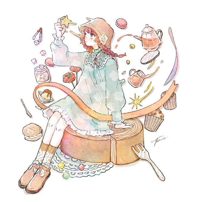 「ケーキ ティーポット」のTwitter画像/イラスト(新着)｜20ページ目