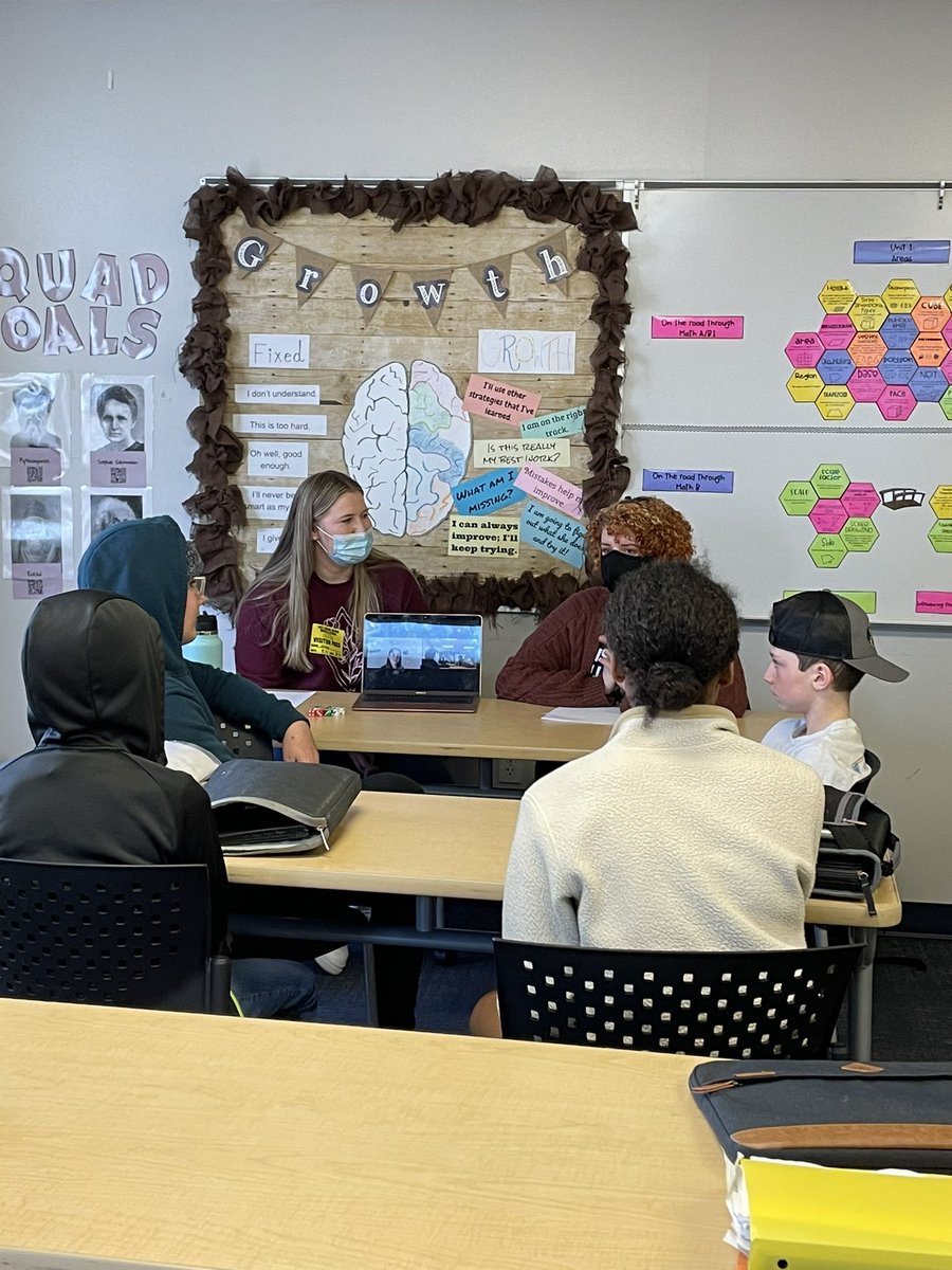 sparkslatermath's tweet photo. #DesigningMathAdventures Happy to have @delta_dc teacher leaders from @GVSU working with my 7th graders all week using @IllustrateMath Unit 8 https://t.co/VXwGU5MeBD