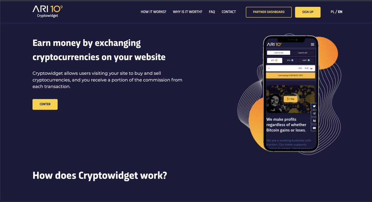 ari10com's tweet photo. The new #Cryptowidget website is finished! 🥳
🔴 https://t.co/KUMUUfydCI 🔴
#Ari10 https://t.co/YdkBFVc8F4