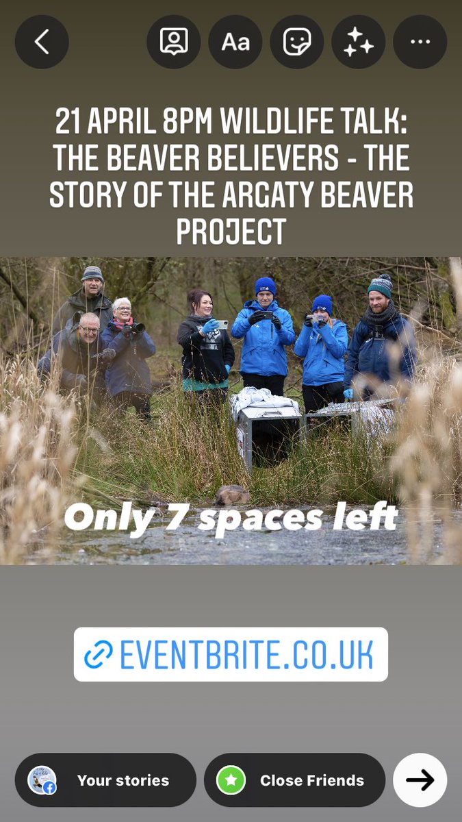 argatyredkites's tweet photo. Only 7 spaces left for our first live talk since Covid. Book now at https://t.co/hZ1Roj6YFF @WhatsOnStirling @ScotsBeavers @StirlingSWT @KirkyCameraClub #beaver #beavers @emccandless89 @james_nairne @rcampbellpalmer https://t.co/N62nAMmvIC