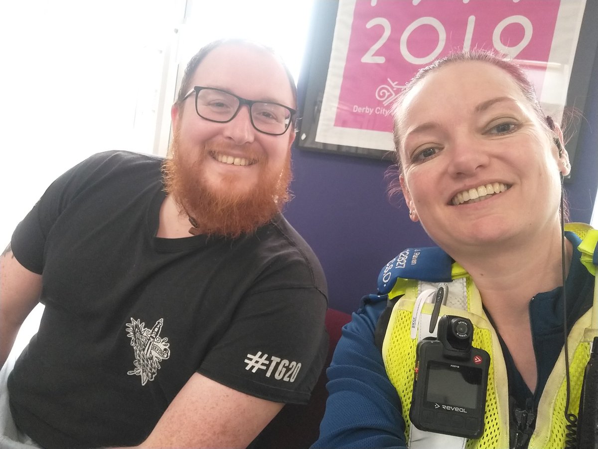 DarleySNT's tweet photo. PCSO Raven popped in to speak to local residents this morning at their coffee morning in the West End at Whitecross House @DerbyHomes Please come along to the next one to raise any issues or concerns in the community @DarleySNT #localpolicing #community https://t.co/pnb4gLxHZw
