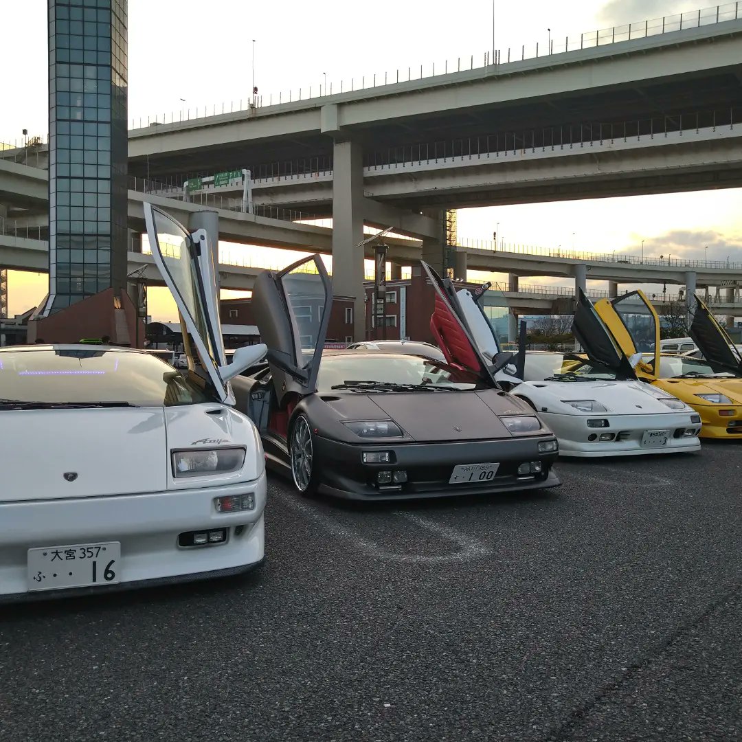 最後は大黒でディアブロ並べて📸
楽しかった😆