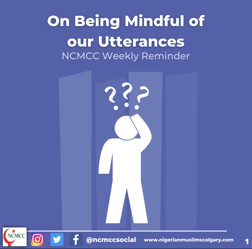 ncmccsocial's tweet photo. Watching our speech is part of self-control. Are you often able to hold back in time of anger or frustration ? #MondayMotivation #islamicreminders #cleanspeech https://t.co/DUeczUd1RU