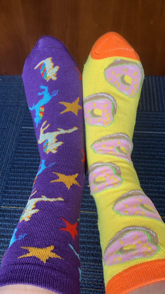 Rocking my socks today! #WorldDownSyndromeDay #RockYourSocks2022 <a href="/RoseTree_RTMSD/">Rose Tree Elementary</a>
