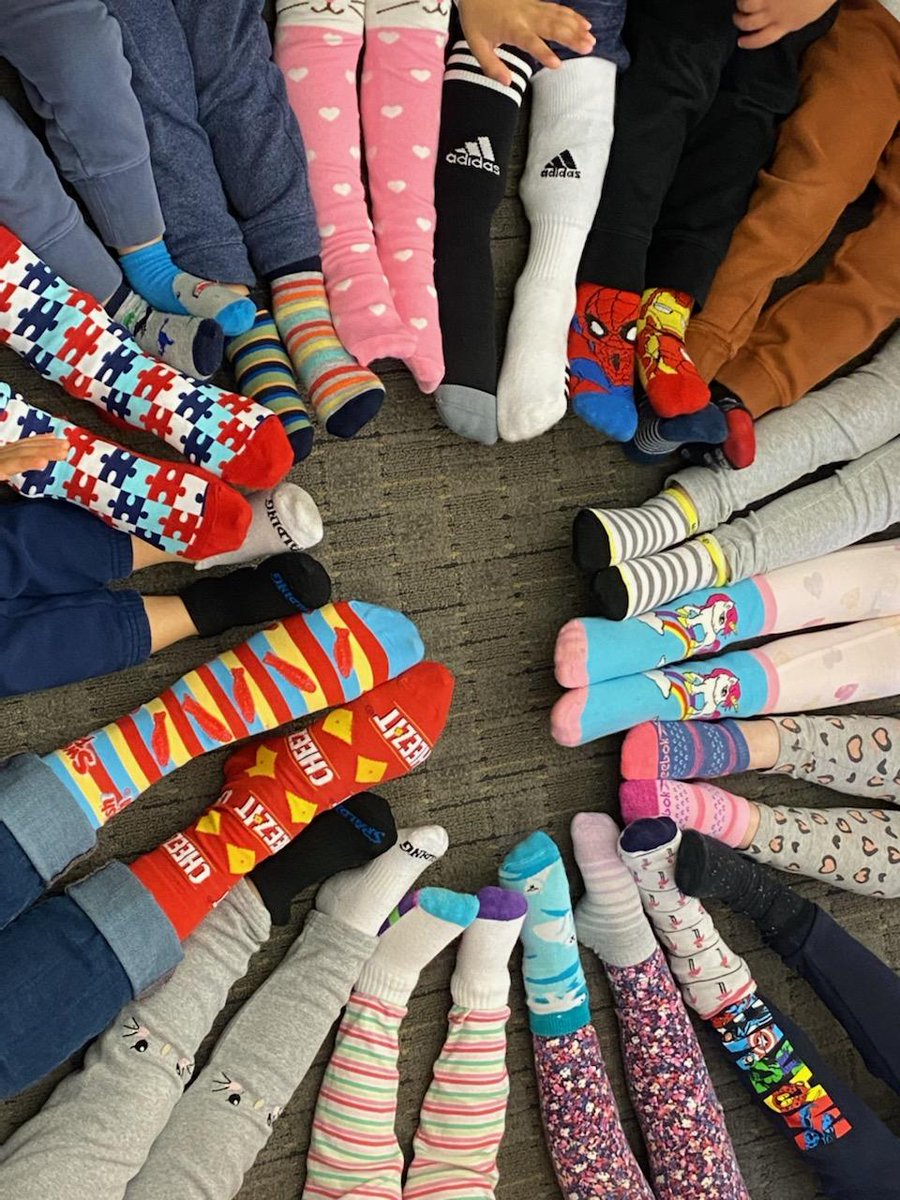 Rocking our socks at Natick Preschool for World Down Syndrome Day. #natickps <a href="/natickps/">Natick Public Schools</a> <a href="/NatickPreschool/">Natick Preschool</a>