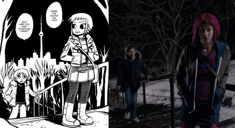 どうやらコミックから映画化し、映画からゲーム化しているすごいメディアミックス作品らしくて
キャラクターデザイン、構図から衣装、宙に浮かぶCGの漫画的効果音まで全てが原作リスペクト
素晴らしい作品だ
まだ観てないけど