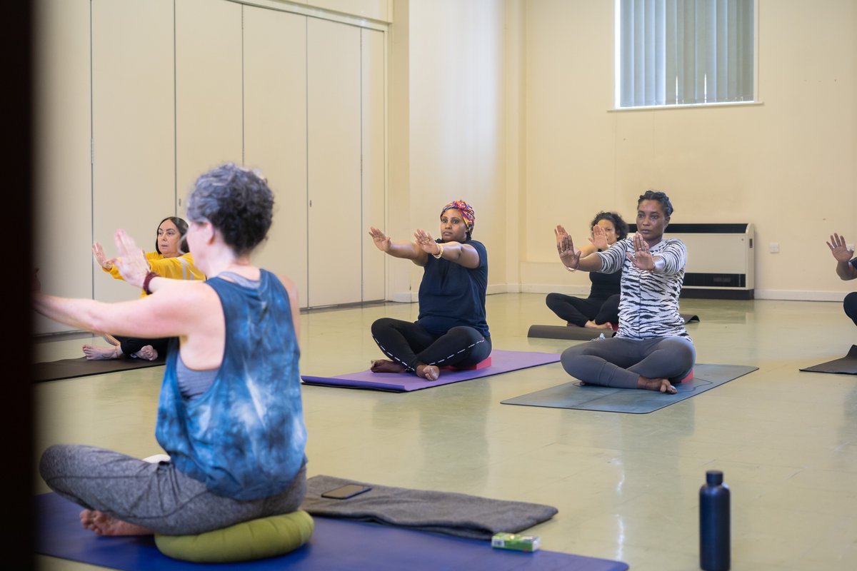 IPCCharity's tweet photo. Happening right now at the International Community Centre, #Yoga led by charity friend and supporter Val Lambert
New activity on our weekly program, check in every Monday from 1pm - 2pm https://t.co/YQjxYrY8rZ