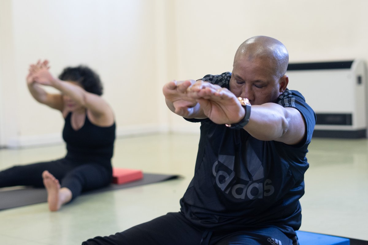 Happening right now at the International Community Centre, #Yoga led by charity friend and supporter Val Lambert
New activity on our weekly program, check in every Monday from 1pm - 2pm