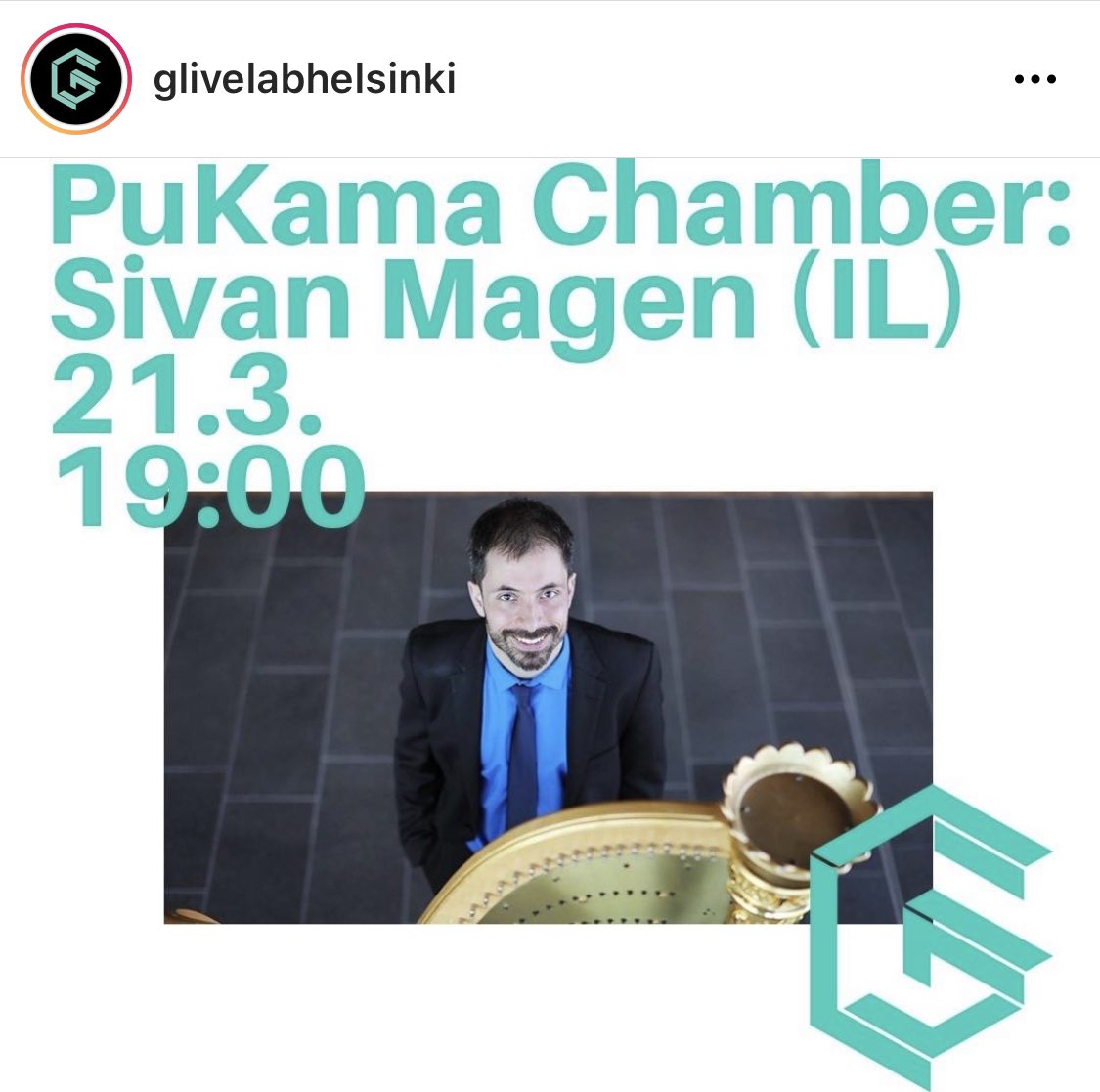 pu_kama's tweet photo. Nyt kannattaa konserttiin harppoa - siellä kuullaan harppua!
Tänään! @glivelabhki klo 19! https://t.co/fZ2OghRLno