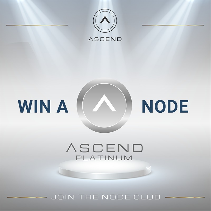 AscendNodeClub's tweet photo. Win a Platinum Membership Node!🤑

How to participate?

- RT. 
- Tag 3 friends.
- Mint an Ascend Membership Share Node.*

*Each AMS node is a ticket to participate.

Join our Discord for additional info.
-->https://t.co/BYKS6MKm0g

Earn passive income now!

$ASND #NodeArmy #ASND https://t.co/Wi2ZtjRBww