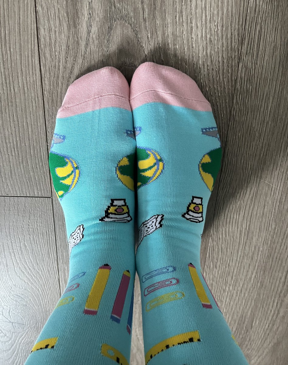 MsCrockerIRT's tweet photo. #LotsofSocks #WDSD22 https://t.co/4xM9ju4csH
