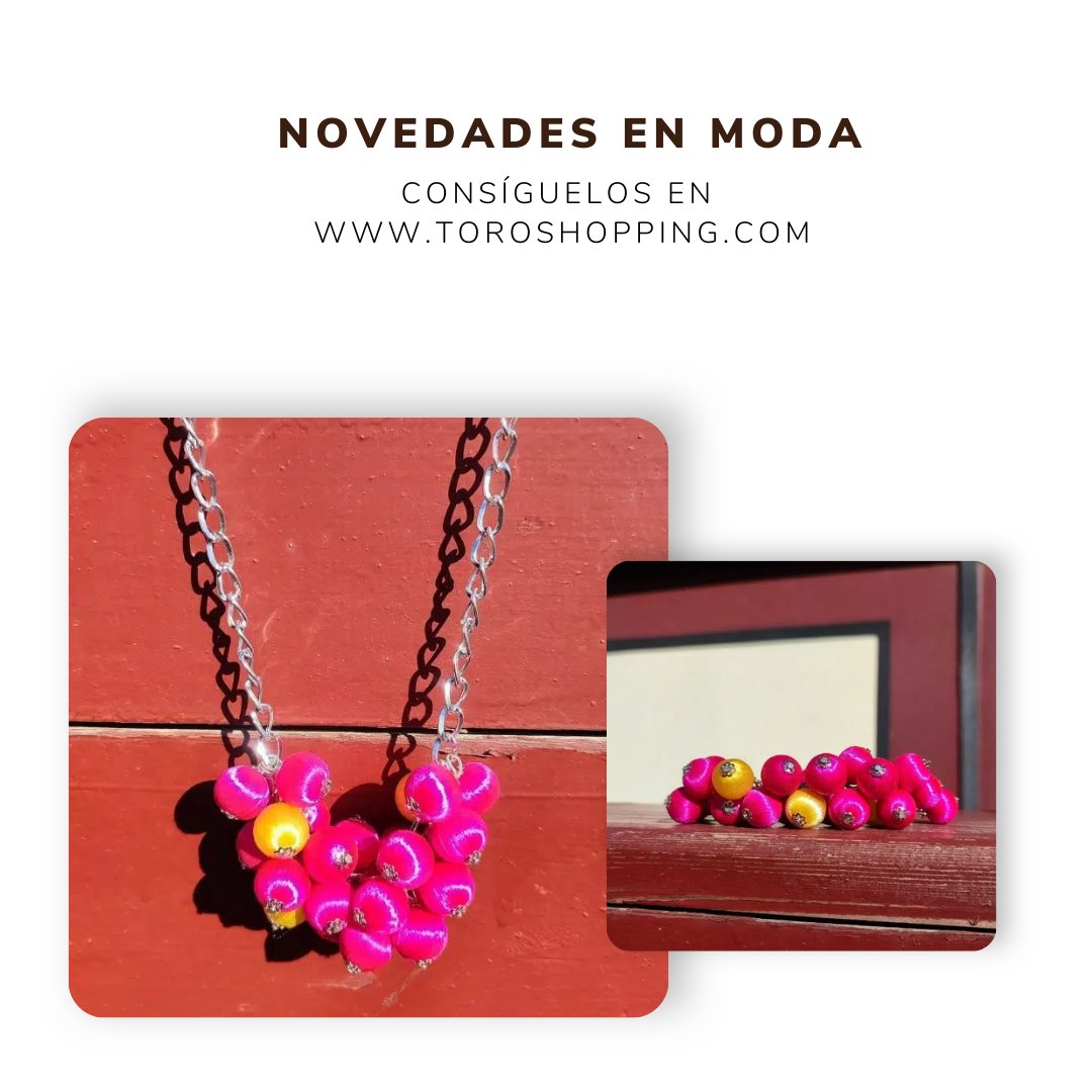 Toroshopping's tweet photo. ¡Novedades en moda taurina!
Regresa la Gargantilla Capoteando, de la diseñadora de moda Silvia Barca, es un complemento perfecto para todas las aficionadas.
Consigue el tuyo aquí:
https://t.co/kYFmo30VPp
#modataurina #modaella #lookperfecto #collar #loquieresylosabes https://t.co/d1169WQJxV