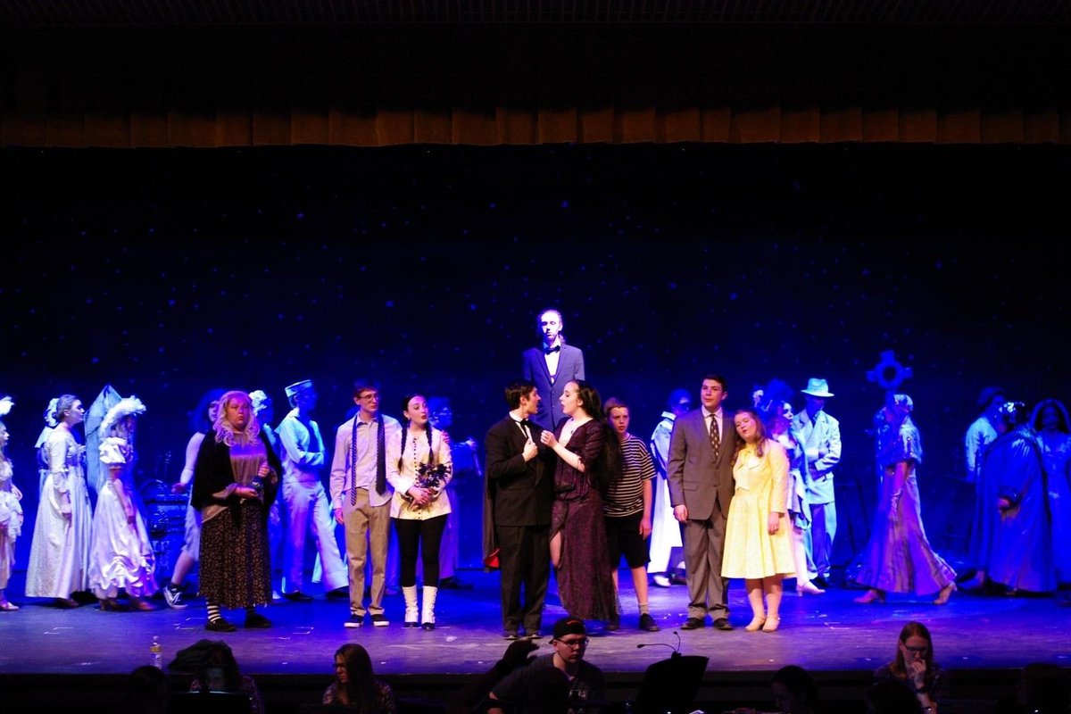 “It’s family first and family last.” What an INCREDIBLE 4 shows cast and crew! Everyone’s hard work does not go unnoticed. Thank you to all who came out to support and watch our hilarious musical! We can’t wait to see what’s in store for our seniors! Best of luck to you all!🎭❤️