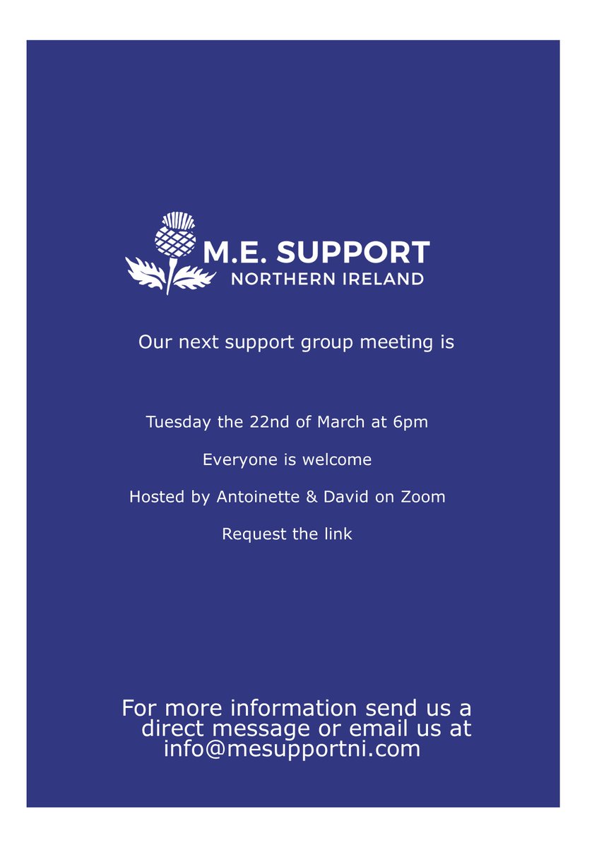 M.E. Support Northern Ireland (@mesupportni) on Twitter photo 