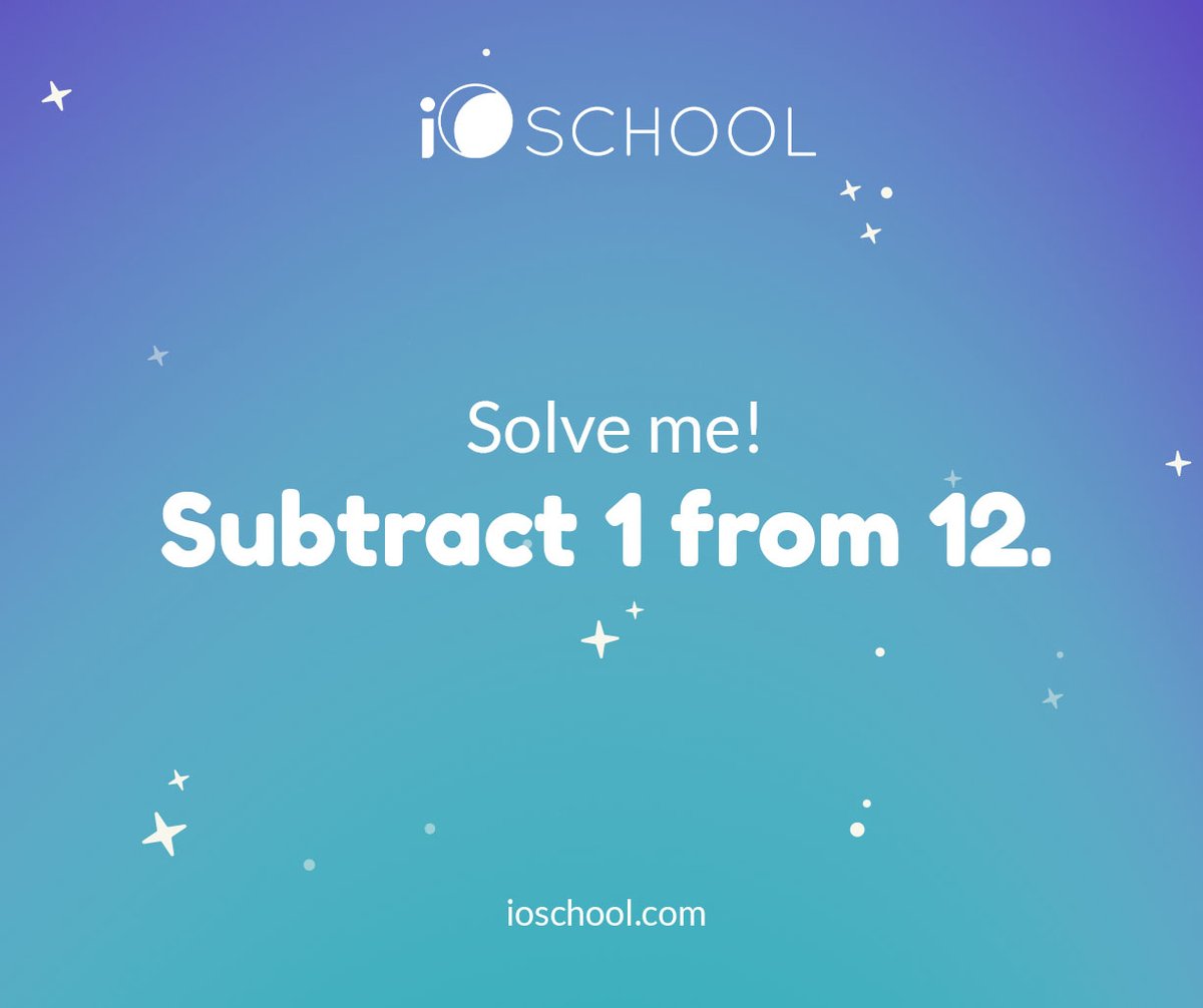 ioschoolinc's tweet photo. It’s time for another brain teaser. We found out that the last one didn’t even make you sweat so we leveled it up a bit!

Reply or qoute tweet below your answer.

#brainteaser #math #ioschool #educationalapps #commoncorestatestandards https://t.co/GfbS1XHfhL