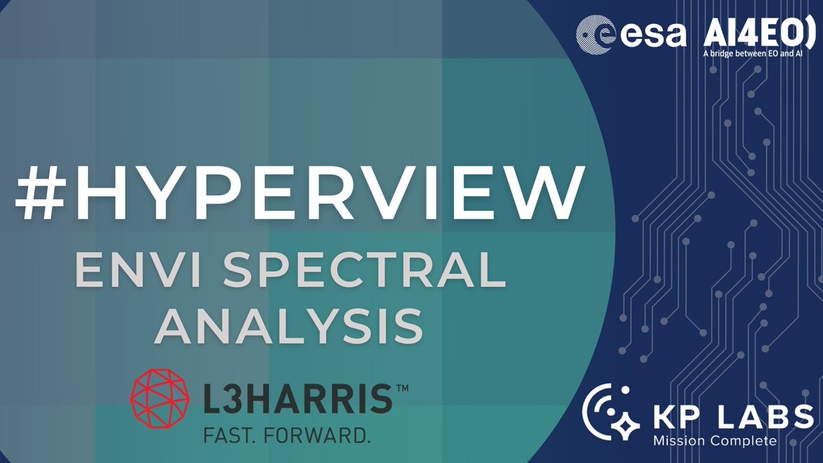 Ai4Eo's tweet image. We have great news for the #HYPERVIEW challenge participants 📢 
Thanks to our partner @L3HarrisTech, from now on you can use the ENVI tool to analyze your #hyperspectral data! In addition to that, new prizes were added to our catalog, check it out here: bit.ly/3CQCZrp