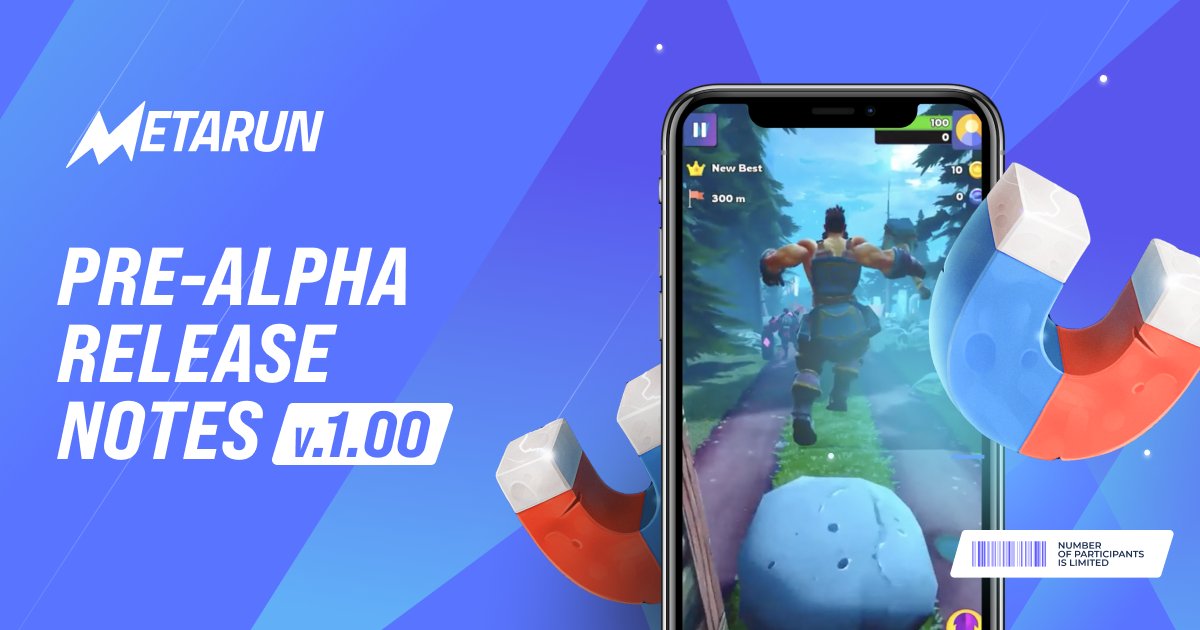 MetarunGame's tweet photo. 💥 We are so close to the #METARUN Closed-Alpha Testing, &amp; we thought to share some game release notes from our Devs.

Learn more 👉https://t.co/sT4FfJFAiD

#GameFi #NFT https://t.co/hV0pmDWcGh