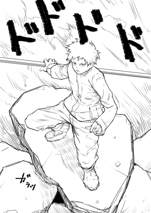 なかなか自分の中でブレイクスルーが起きないので気分転換にホロにはまる前の絵柄でラクガキしました。
ブレイクスルー…起きろー! 