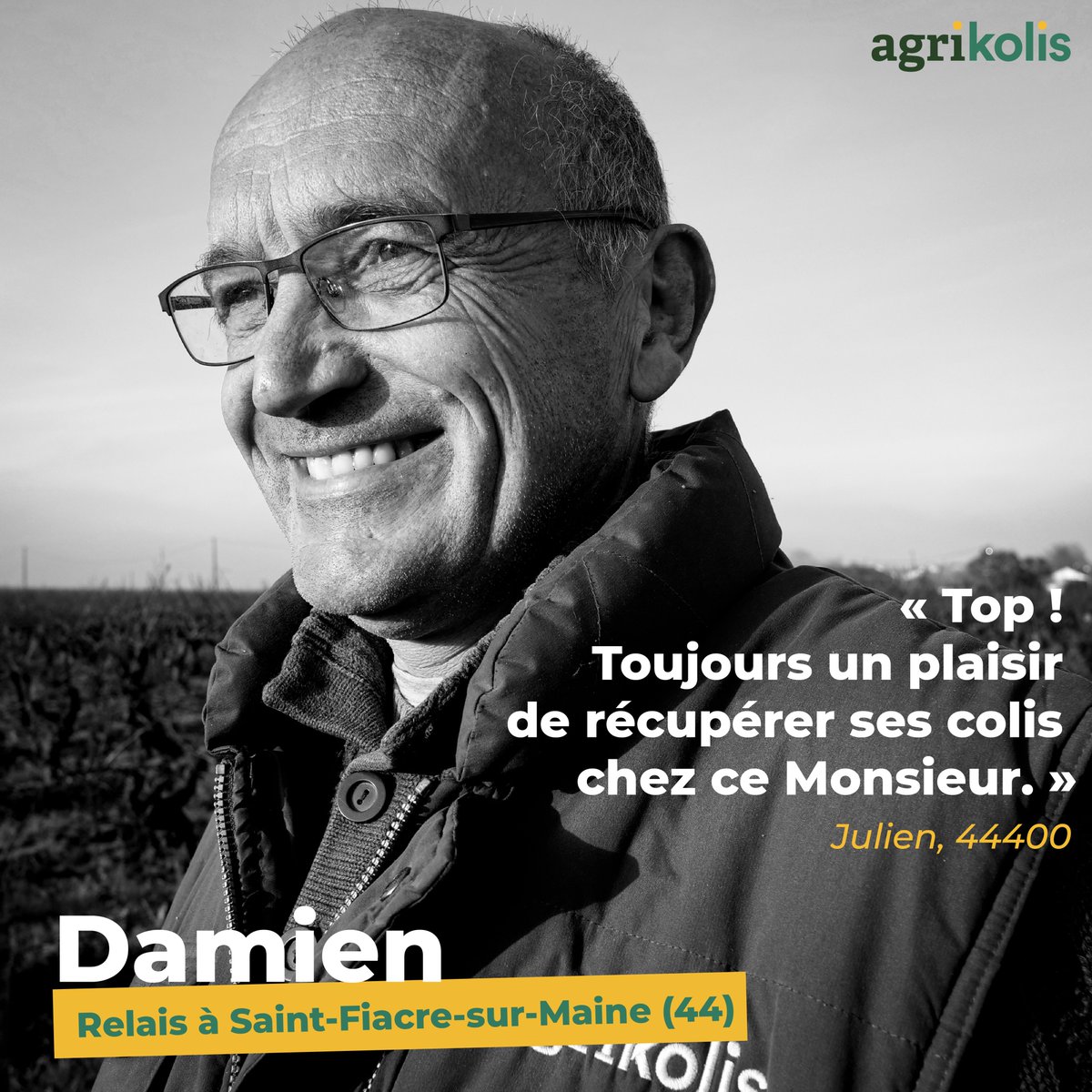 Agrikolis (@agrikolis) on Twitter photo "Top ! Toujours un plaisir de récupérer ses colis chez ce Monsieur." Merci Damien ! 😄
<a href="/DubrayFranck/">Franck Dubray</a> <a href="/lambertflorenc1/">Florence Lambert</a>
<a href="/FredericBrenon/">Frédéric Brenon</a>
<a href="/svandangeon/">stéphane vandangeon</a>
<a href="/SimonReungoat/">Simon Reungoat</a>
#commentaireconsommateur #agrikolis #fermerelais #agriculteurs #diversification "Top ! Toujours un plaisir de récupérer ses colis chez ce Monsieur." Merci Damien ! 😄
<a href="/DubrayFranck/">Franck Dubray</a> <a href="/lambertflorenc1/">Florence Lambert</a>
<a href="/FredericBrenon/">Frédéric Brenon</a>
<a href="/svandangeon/">stéphane vandangeon</a>
<a href="/SimonReungoat/">Simon Reungoat</a>
#commentaireconsommateur #agrikolis #fermerelais #agriculteurs #diversification