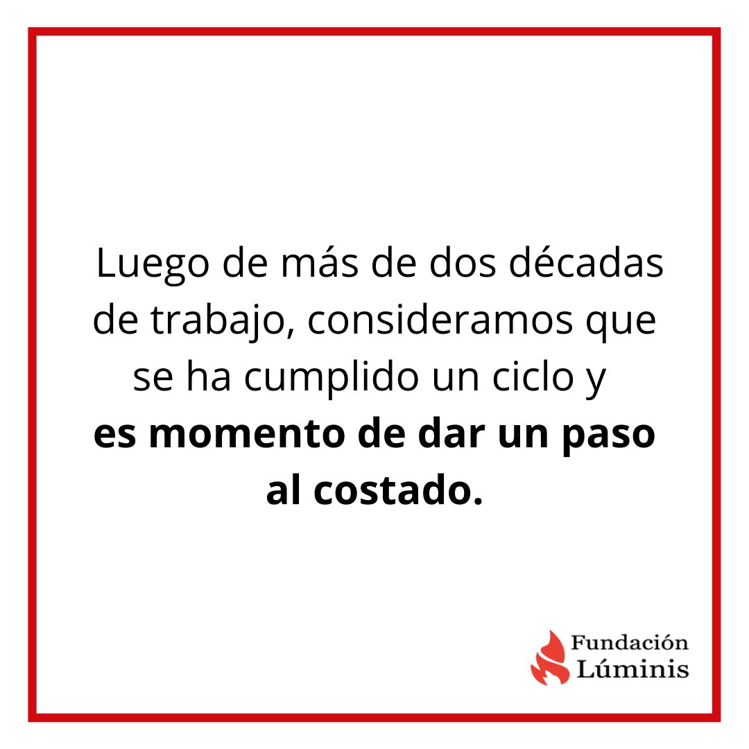 Fundación Lúminis tweet media