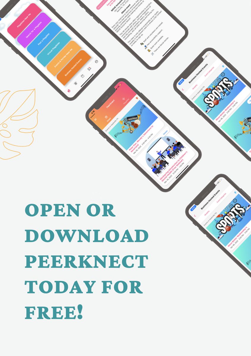 Don't forget about <a href="/PeerKnect/">PeerKnect</a> 's app, I think it could definitely benefit some of you and your families!!