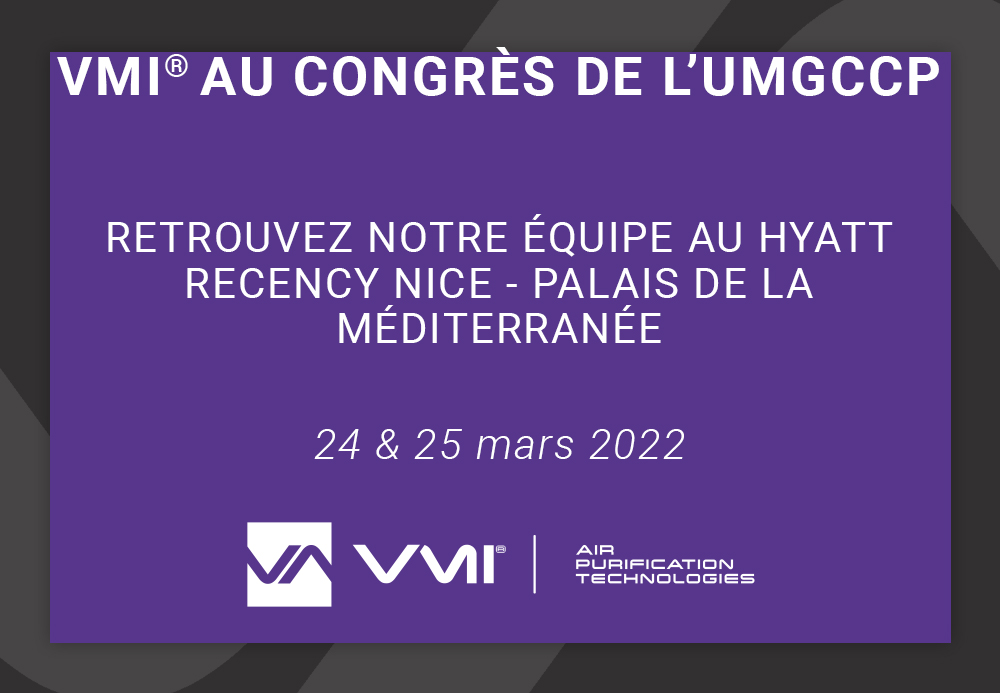 [VMI® au l'UMGCCP !]
L'occasion d'échanger sur l'importance de la ventilation pour la qualité de l'air intérieur. Retrouvez nos solutions innovantes en matière d'insufflation sur l'espace partenaires et notre expertise made in France lors des ateliers techniques.#UMGCCP #qai #vmi